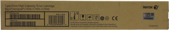 Картридж лазерный Xerox 106R03748 голубой (16500стр.) для Xerox VersaLink C7020/C7025/C7030 Картридж лазерный Xerox 106R03748 голубой (16500стр.) для Xerox VersaLink C7020/C7025/C7030