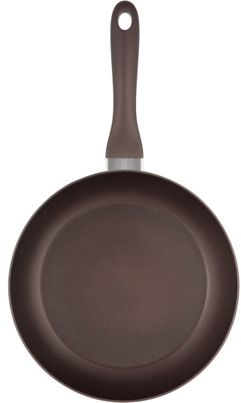 Сковорода Rondell Grillage RDA-1430 круглая 26см покрытие: Xylan Plus ручка несъемная (без крышки) коричневый