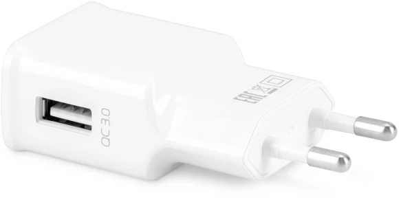 Сетевое зар./устр. Buro TJ-248W 12W 2.4A (QC) USB-A универсальное белый Сетевое зар./устр. Buro TJ-248W 12W 2.4A (QC) USB-A универсальное белый