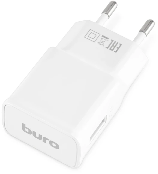Сетевое зар./устр. Buro TJ-248W 12W 2.4A (QC) USB-A универсальное белый Сетевое зар./устр. Buro TJ-248W 12W 2.4A (QC) USB-A универсальное белый