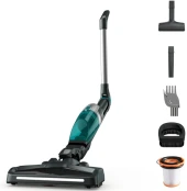 Пылесос Tefal Xtrem Compact Essential TY1239WO лазурный/серый