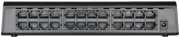 Коммутатор D-Link DES-1024A/E3A (L2) 24x100Мбит/с неуправляемый