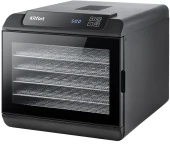 Сушка для фруктов и овощей Kitfort КТ-1904 18под. 500Вт черный