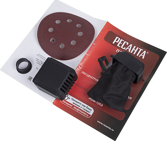Эксцентриковая шлифмашина Ресанта ЭШМ-125Э 450Вт D125мм (75/6/2)