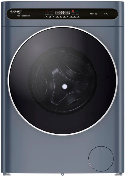 Стиральная машина Kraft TCH-HD8529SDB класс: A+++ загр.фронтальная макс.:8кг серый инвертор