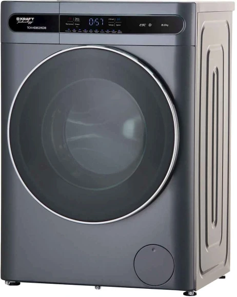 Стиральная машина Kraft TCH-HD8529SDB класс: A+++ загр.фронтальная макс.:8кг серый инвертор