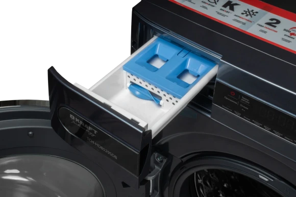 Стиральная машина Kraft TCH-HD8529SDB класс: A+++ загр.фронтальная макс.:8кг серый инвертор
