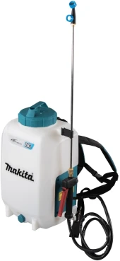 Опрыскиватель Makita DUS158Z аккум. ранц. 15л белый/бирюзовый Опрыскиватель Makita DUS158Z аккум. ранц. 15л белый/бирюзовый