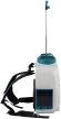Опрыскиватель Makita DUS158Z аккум. ранц. 15л белый/бирюзовый