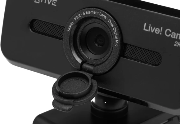 Камера Web Creative Live! Cam SYNC V3 черный 5Mpix (2560x1440) USB2.0 с микрофоном (73VF090000000) Камера Web Creative Live! Cam SYNC V3 черный 5Mpix (2560x1440) USB2.0 с микрофоном (73VF090000000)