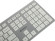 Клавиатура A4Tech FX50 белый USB slim Multimedia (FX50 WHITE) кабель 1.5м