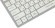 Клавиатура A4Tech FX50 белый USB slim Multimedia (FX50 WHITE) кабель 1.5м