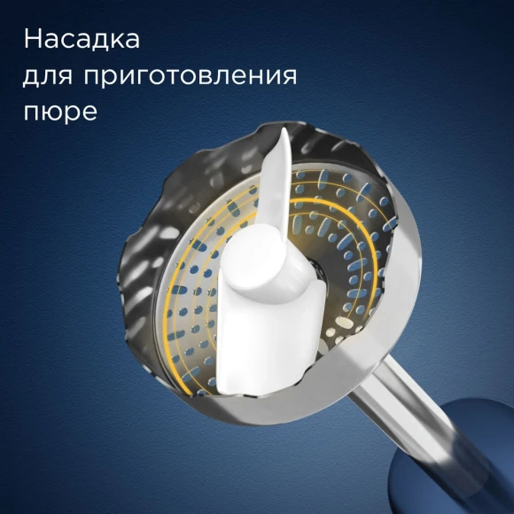 Блендер погружной Редмонд BH402 1200Вт синий/серебристый Блендер погружной Редмонд BH402 1200Вт синий/серебристый