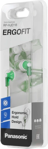 Наушники внутриканальные Panasonic RP-HJE118GU 1.1м белый/зеленый проводные в ушной раковине (RP-HJE118GUG) Наушники внутриканальные Panasonic RP-HJE118GU 1.1м белый/зеленый проводные в ушной раковине (RP-HJE118GUG)