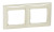 Рамка Legrand Valena 774352 лицевая 2x горизонтальный монтаж поликарбонат слоновая кость