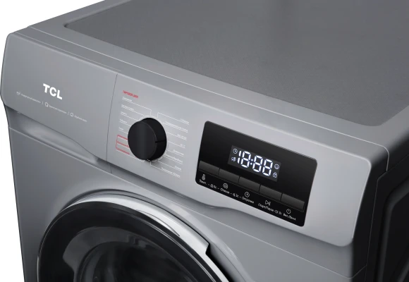 Стиральная машина TCL W-SF606G класс: A+++ загр.фронтальная макс.:6кг серый инвертор