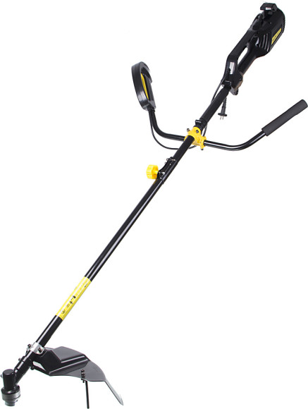 Триммер электрический Huter GET-1500B 1500Вт разбор.штан. реж.эл.:леска/нож