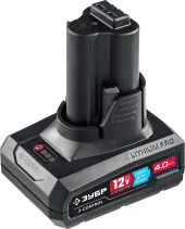 Батарея аккумуляторная Зубр ST7-12-4 12В 4Ач Li-Ion Батарея аккумуляторная Зубр ST7-12-4 12В 4Ач Li-Ion