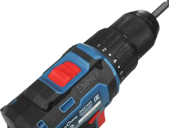 Дрель-шуруповерт DongCheng DCJZ1604 аккум. патрон:быстрозажимной (кейс в комплекте) (DCJZ1604(TYPE E))