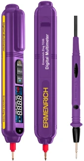 Мультиметр Ermenrich Zing TC05 цифровой фиолетовый (85667)