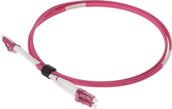 Патч-корд Lanmaster LAN-2LC-2LC/OM4H-1.0 2x50/125 OM4 LC дуплекс-LC дуплекс 1м LSZH розовый Патч-корд Lanmaster LAN-2LC-2LC/OM4H-1.0 2x50/125 OM4 LC дуплекс-LC дуплекс 1м LSZH розовый