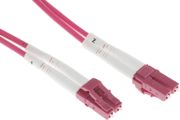 Патч-корд Lanmaster LAN-2LC-2LC/OM4H-1.0 2x50/125 OM4 LC дуплекс-LC дуплекс 1м LSZH розовый Патч-корд Lanmaster LAN-2LC-2LC/OM4H-1.0 2x50/125 OM4 LC дуплекс-LC дуплекс 1м LSZH розовый