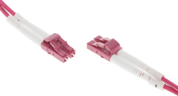 Патч-корд Lanmaster LAN-2LC-2LC/OM4H-1.0 2x50/125 OM4 LC дуплекс-LC дуплекс 1м LSZH розовый Патч-корд Lanmaster LAN-2LC-2LC/OM4H-1.0 2x50/125 OM4 LC дуплекс-LC дуплекс 1м LSZH розовый