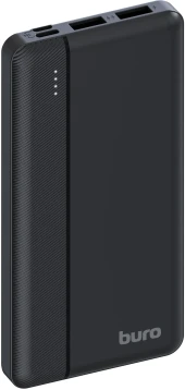 Мобильный аккумулятор Buro BP10A 10000mAh 10W 2A 2xUSB-A черный (BP10A10PBK) Мобильный аккумулятор Buro BP10A 10000mAh 10W 2A 2xUSB-A черный (BP10A10PBK)