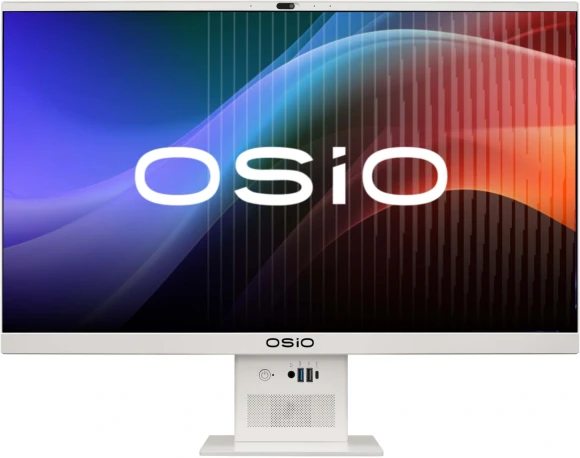 Моноблок Osio BaseLine B240i-018b 23.8" Full HD i5 1235U (1.3) 16Gb SSD512Gb Iris Xe без ОС GbitEth WiFi BT 84W Cam черный 1920x1080 (RUS)