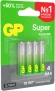 Батарея GP Super 24AA21-2CRSBC4 AAA (4шт)