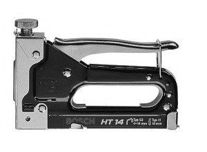 Степлер ручной Bosch HT14 скобы тип 53: 11.4мм 4-14мм гвозди тип 41: 14мм Степлер ручной Bosch HT14 скобы тип 53: 11.4мм 4-14мм гвозди тип 41: 14мм
