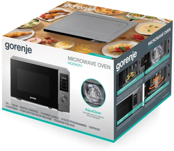 Микроволновая Печь Gorenje MO20A3T4 20л. 700Вт серый