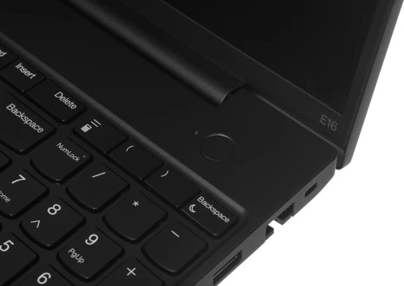 Ноутбук Lenovo ThinkPad E16 G2 Ryzen 7 7735HS 16Gb SSD512Gb AMD Radeon 680M 16" IPS WUXGA (1920x1200) без ОС black WiFi BT Cam (21M5S09E00)