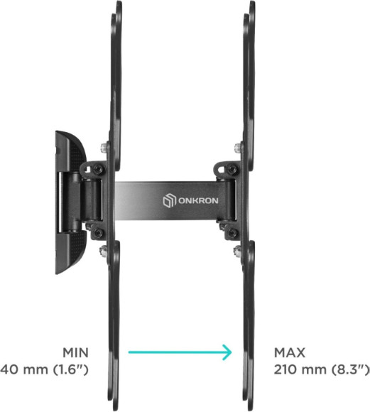 Кронштейн для телевизора Onkron M2 черный 26"-65" макс.35кг настенный поворот и наклон Кронштейн для телевизора Onkron M2 черный 26"-65" макс.35кг настенный поворот и наклон