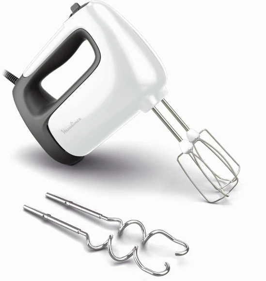 Миксер ручной Moulinex HM460110 500Вт белый/черный Миксер ручной Moulinex HM460110 500Вт белый/черный