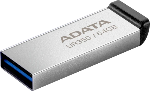 Флеш Диск A-Data 64GB UR350 UR350-64G-RSR/BK USB3.2 серебристый/черный Флеш Диск A-Data 64GB UR350 UR350-64G-RSR/BK USB3.2 серебристый/черный