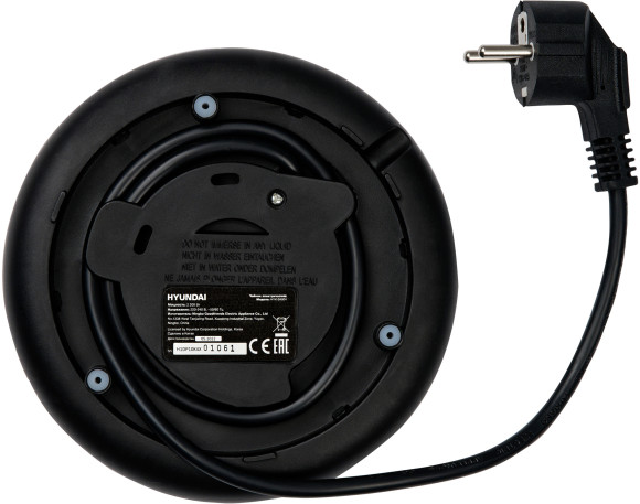 Чайник электрический Hyundai HYK-S4804 1.7л. 2200Вт серый/черный корпус: металл Чайник электрический Hyundai HYK-S4804 1.7л. 2200Вт серый/черный корпус: металл