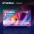 Телевизор LED Hyundai 50" H-LED50BU7100 WebOS Frameless Metal серый/серый 4K Ultra HD 60Hz MEMC DVB-T DVB-T2 DVB-C DVB-S DVB-S2 USB WiFi Smart TV