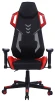 Кресло игровое Cactus CS-CHR-090BLR черный/красный экокожа/сетка крестов. нейлон