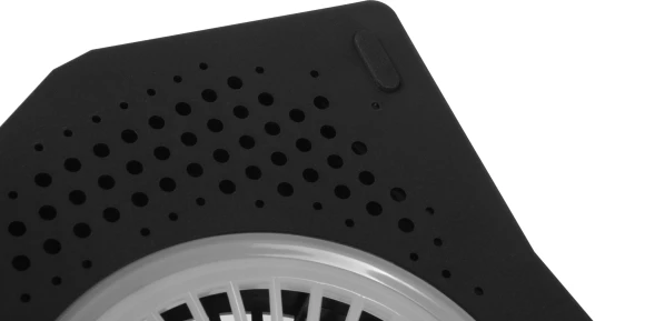 Подставка для ноутбука Digma D-NCP180-2x110RGB 18" 410x280x34мм 20дБ 2xUSB 2x 110ммFAN 700г Fan-control пластик ABS черный