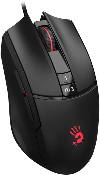 Мышь A4Tech Bloody L65 Max черный оптическая 12000dpi USB 6but (L65 MAX/STONE BLACK)