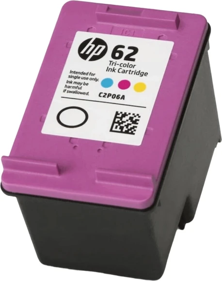 Картридж струйный HP 62 C2P06AE многоцветный печ.гол.в компл. (165стр.) для HP OJ 200