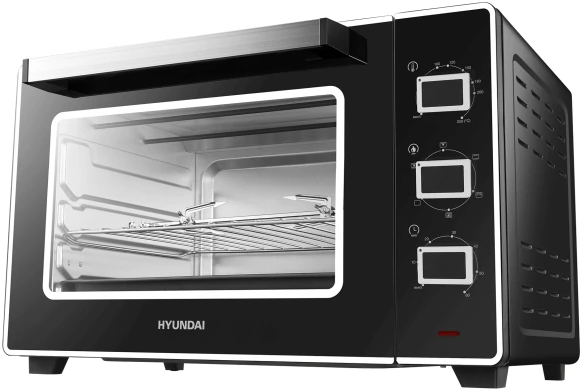 Мини-печь Hyundai MIO-HY107 45л. 2200Вт черный Мини-печь Hyundai MIO-HY107 45л. 2200Вт черный