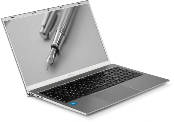 Ноутбук Echips Envy NB156A Celeron N5095 8Gb SSD240Gb Intel UHD Graphics 15.6" IPS FHD (1920x1080) Windows 11 Home grey WiFi BT Cam 4500mAh