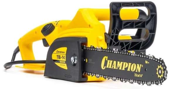 Цепная пила Champion 118-14 от сети 1800Вт дл.шины:14" (35cm)