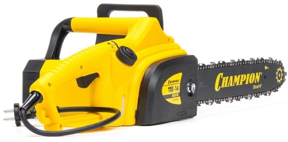 Цепная пила Champion 118-14 от сети 1800Вт дл.шины:14" (35cm)