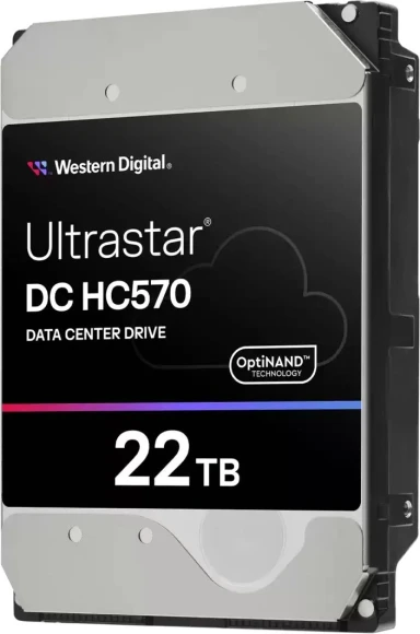 Жесткий диск WD SATA-III 22TB 0F48159 WUH722222ALE604 Server Ultrastar DC HC570 512E (7200rpm) 512Mb 3.5" Жесткий диск WD SATA-III 22TB 0F48159 WUH722222ALE604 Server Ultrastar DC HC570 512E (7200rpm) 512Mb 3.5"