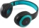 Гарнитура накладные Digma BT-15 черный/голубой беспроводные bluetooth оголовье (BT-15BLB) Гарнитура накладные Digma BT-15 черный/голубой беспроводные bluetooth оголовье (BT-15BLB)