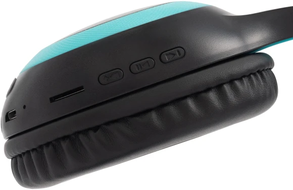 Гарнитура накладные Digma BT-15 черный/голубой беспроводные bluetooth оголовье (BT-15BLB) Гарнитура накладные Digma BT-15 черный/голубой беспроводные bluetooth оголовье (BT-15BLB)