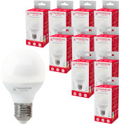 Лампа светодиодная Thomson TH-B2042 10Вт цок.:E27 шар 220B св.свеч.бел.нейт. Globe (упак.:10шт) (TH-B2042-10)